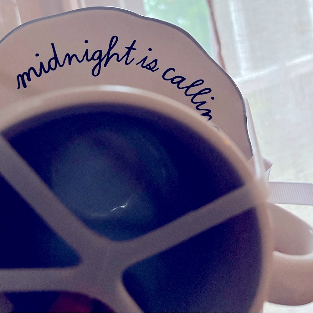 Rae Dunn Disney Cinderella Teacup and Saucer Midnight is Calling script NWT - Picture 3 of 5